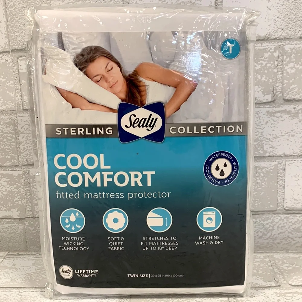 Sealy Cooling Comfort Fitted Mattress Protector